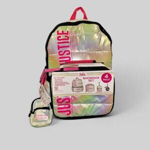 4pc Justice BackPack
